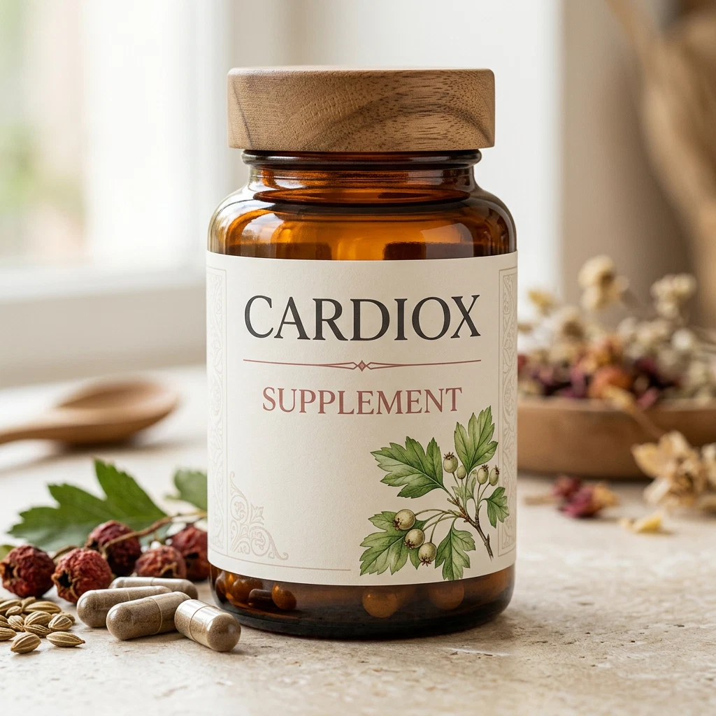 CardioX cardiovascular support supplement bottle